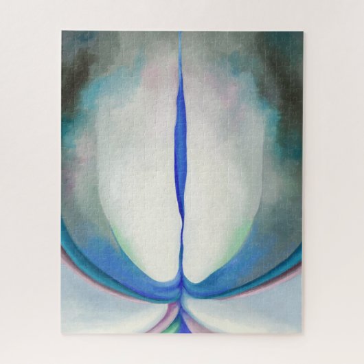 Blue Line | Georgia O'Keeffe | Legpuzzel (Verticaal)