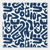 Blue line hit behang (Voorkant)