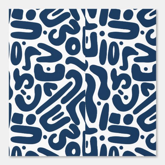 Blue line hit behang (Voorkant)