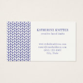 BLUE LINE KNIT 3.5x2 Visitekaartje II (Voorkant)
