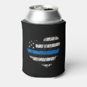 Blue Line Love Blikjeskoeler (Blikje Achterkant)