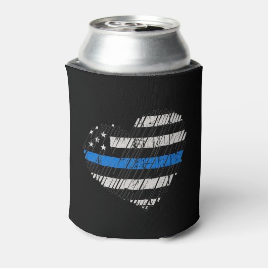 Blue Line Love Blikjeskoeler (Blikje Achterkant)