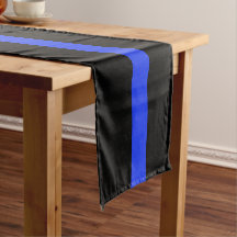 Blue Line Table Runner