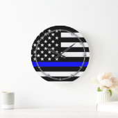 Blue Line US-vlag Grote Klok (Huis)