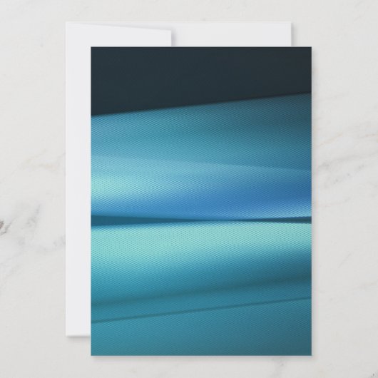 Blue Lines Modern professioneel Mannen verjaardags Kaart (Achterkant)