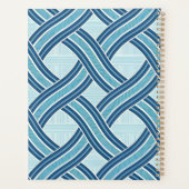 Blue Lines Pattern Planner (Achterkant)