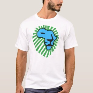 Blue Lion Green Mane Waka Shirt