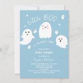 Blue Little Boo is te danken aan Halloween Baby sh Kaart (Voorkant)