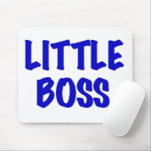 Blue Little Boss Muismat (Met muis)