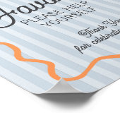 Blue Little Cutie Citrus Main Squeeze Favorieten Poster (Hoek)