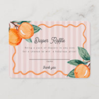 Blue Little Cutie Pastel Citrus Baby Luier Raffle