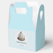 Blue Little Dumpling Baby shower Favoriet Box Bedankdoosjes (Geopend)