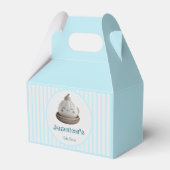 Blue Little Dumpling Baby shower Favoriet Box Bedankdoosjes (Voorkant Zijde)