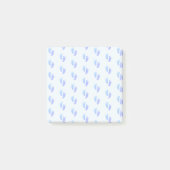 Blue Little Emoji Foot Post-it® Notes (Voorkant)