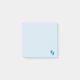 Blue Little Emoji Foot Post-it® Notes
