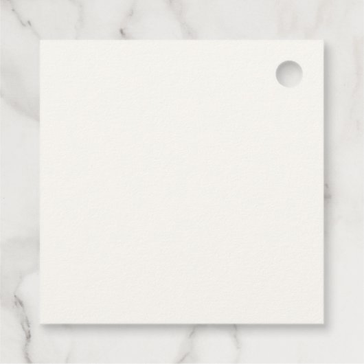 Blue Little Flying Bow Boy Baby shower Bedankjes Labels (Achterkant)