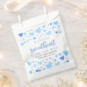 Blue Little Sweetheart Valentijnsdag Baby shower Bedankzakje (Geknipt)