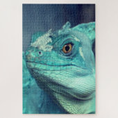 Blue Lizard Puzzle Legpuzzel (Verticaal)
