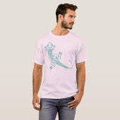 Blue Lizard T-Shirt (Voorkant volledig)