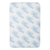 Blue Lobster Badmat (Voorkant Verticaal)