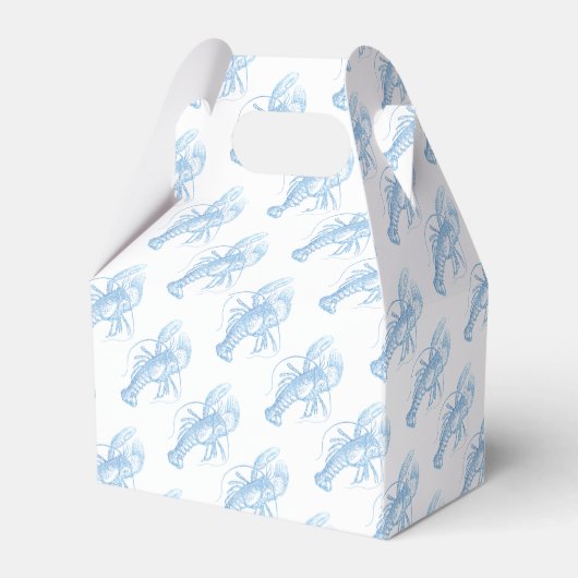 Blue Lobster Bedankdoosjes (Achterkant)