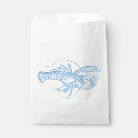 Blue Lobster Bedankzakje (Voorkant)