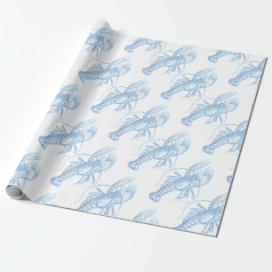 Blue Lobster Cadeaupapier
