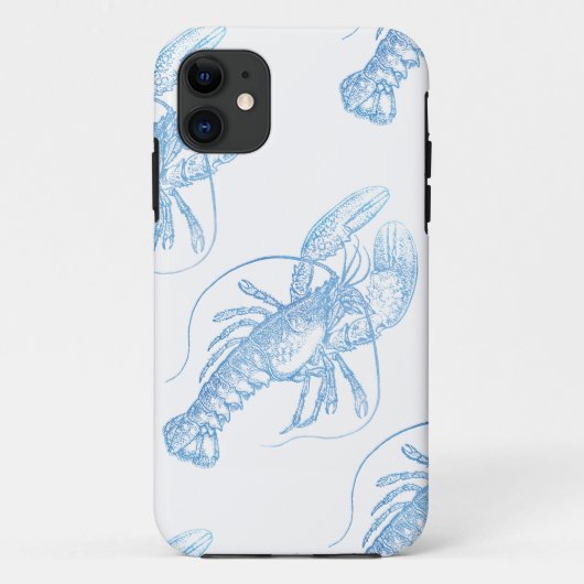 Blue Lobster Case-Mate iPhone Case (Achterkant)