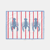 Blue Lobster Ginger Jars Jar baby kleine deken (Voorkant (Horizontaal))