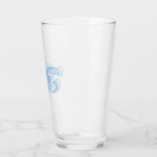 Blue Lobster Glas (Links)