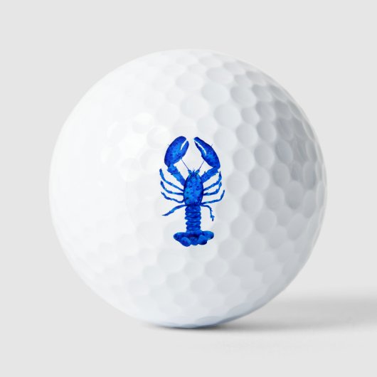 Blue Lobster Golfballen (Voorkant)