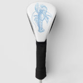 Blue Lobster Golfheadcover (Voorkant)