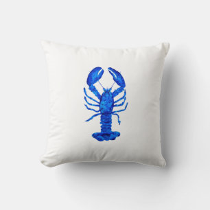 Blue Lobster Kussen