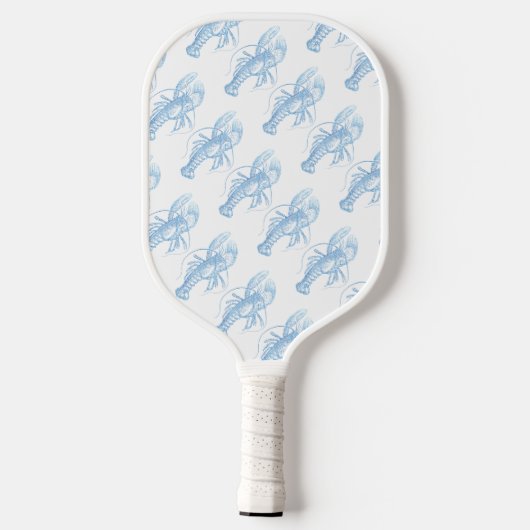 Blue Lobster Pickleball Paddle (Achterkant)