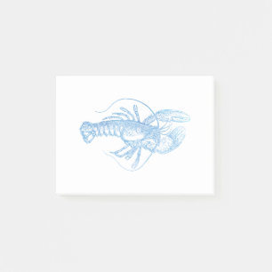 Blue Lobster Post-it® Notes