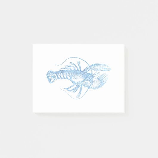 Blue Lobster Post-it® Notes (Voorkant)