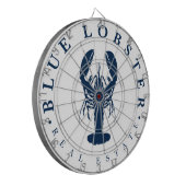 Blue Lobster Real Estate Dartboard Dartbord (Voorkant Links)