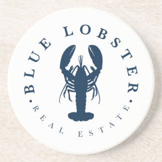 Blue Lobster Real Estate Maine Sandstone Onderzett Zandsteen Onderzetter
