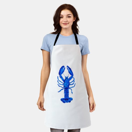 Blue Lobster Schort (Gedragen)
