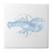 Blue Lobster Tegeltje (Voorkant)