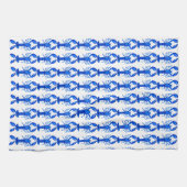 Blue Lobster Theedoek (Horizontaal)