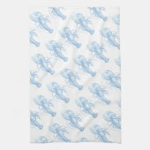 Blue Lobster Theedoek (Verticaal)