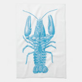 Blue Lobster Theedoek (Verticaal)