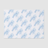 Blue Lobster Tissuepapier (Voorkant)