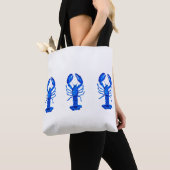 Blue Lobster Tote Bag (Dichtbij)