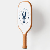 Blue Lobster Vastgoed Knop Pickleball Paddle (Links)