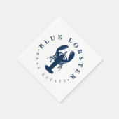 Blue Lobster Vastgoed Knop Servet (Hoek)