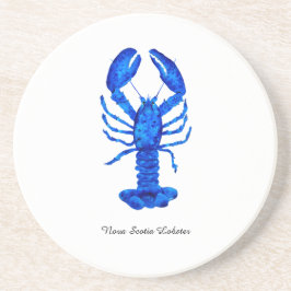 Blue Lobster Zandsteen Onderzetter