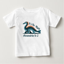Blue Loch Ness Verjaardag Shirt