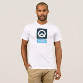 Blue Logo Infidel T Shirt (Voorkant volledig)